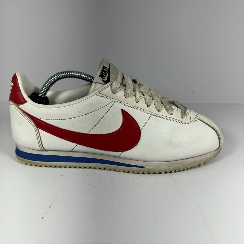 Nike‎ Classic Cortez White Red 807471-103 Women's Size 8 Forrest Gump